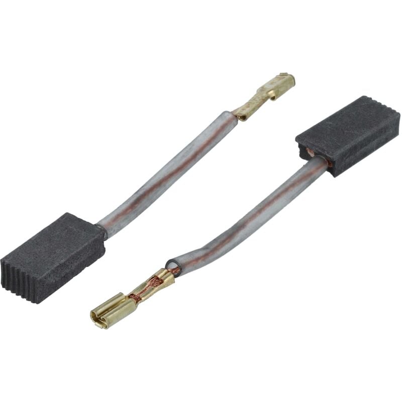 foto del prodotto vhbw 2x spazzola carbone 5 x 8 x 16mm compatibile con bosch gws 7 115, 8 125 ce, 7 125, 8 115 c, 6 115, 8 100 c, 8 100 ce, 8 125 c smerigliatrice