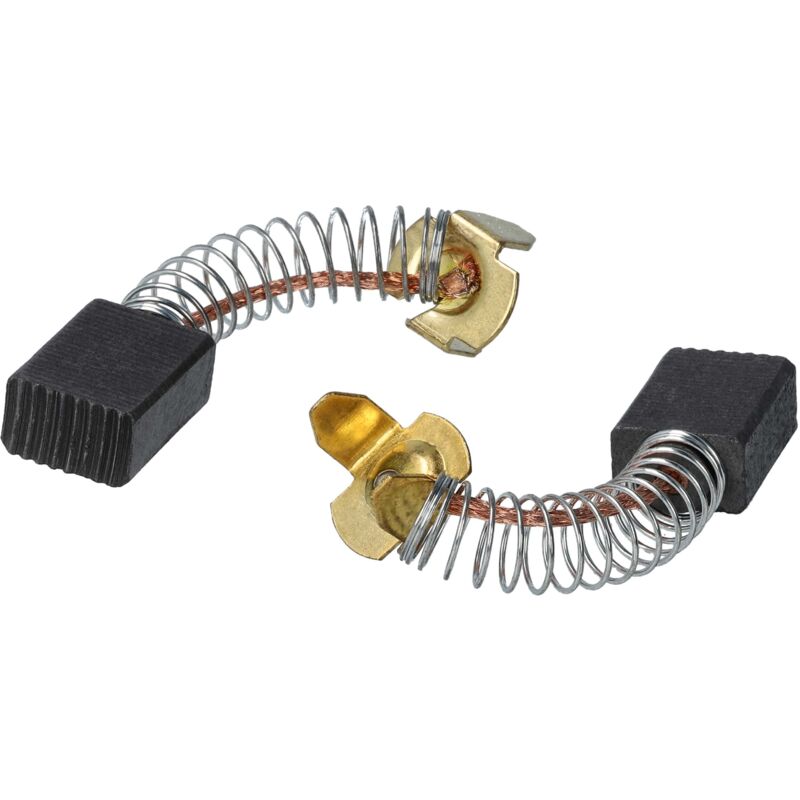 foto del prodotto vhbw 2x spazzola carbone 6,0 x 9,95 x 15mm sostituisce festool 8590163941323, 627008, mp 058.10 per trapano, smerigliatrice, smerigliatrice molla