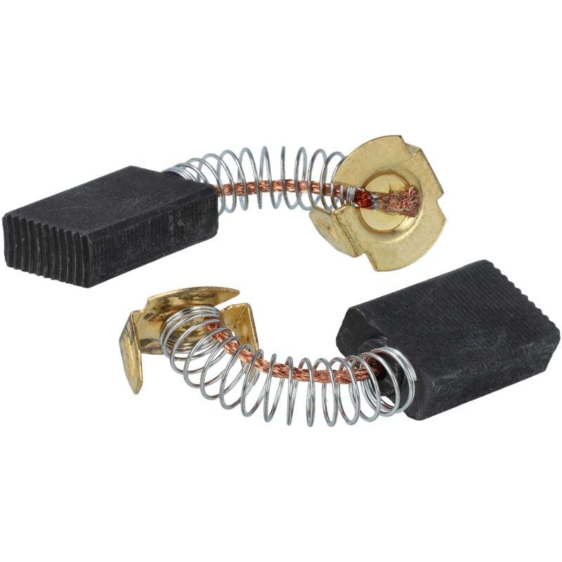 foto del prodotto vhbw 2x spazzola carbone 6,15 x 13,4 x 20,5mm sostituisce fein 30798651060 per trapano, utensile elettrico molla