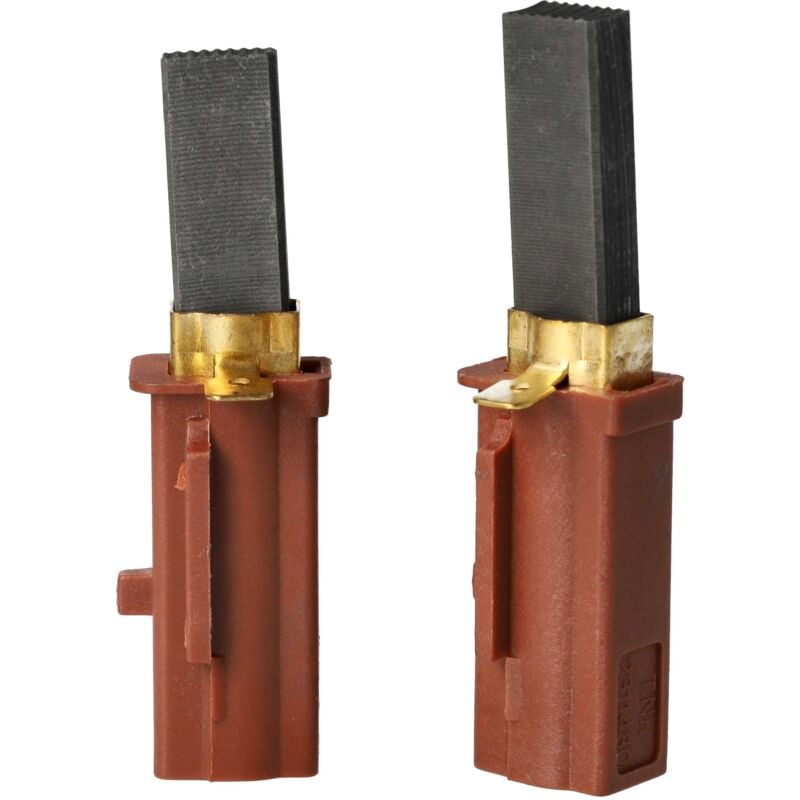 foto del prodotto vhbw 2x spazzola carbone 6,3 x 11 x 33 mm sostituisce elektromotor 333261, 2311480, 33326 1 per aspirapolvere spazzola motore