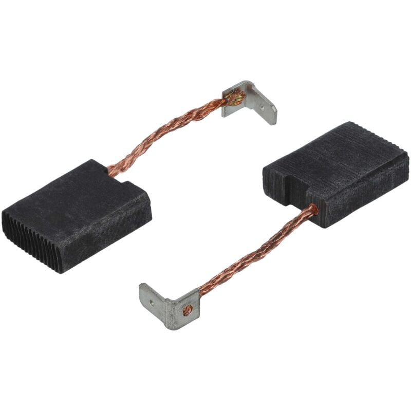 foto del prodotto vhbw 2x spazzola carbone 6,3 x 16 x 19,5 16 x 6,3 x 20mm compatibile con flex lk 2004 c, 2006 a, 2006 c lucidatrice, smerigliatrice