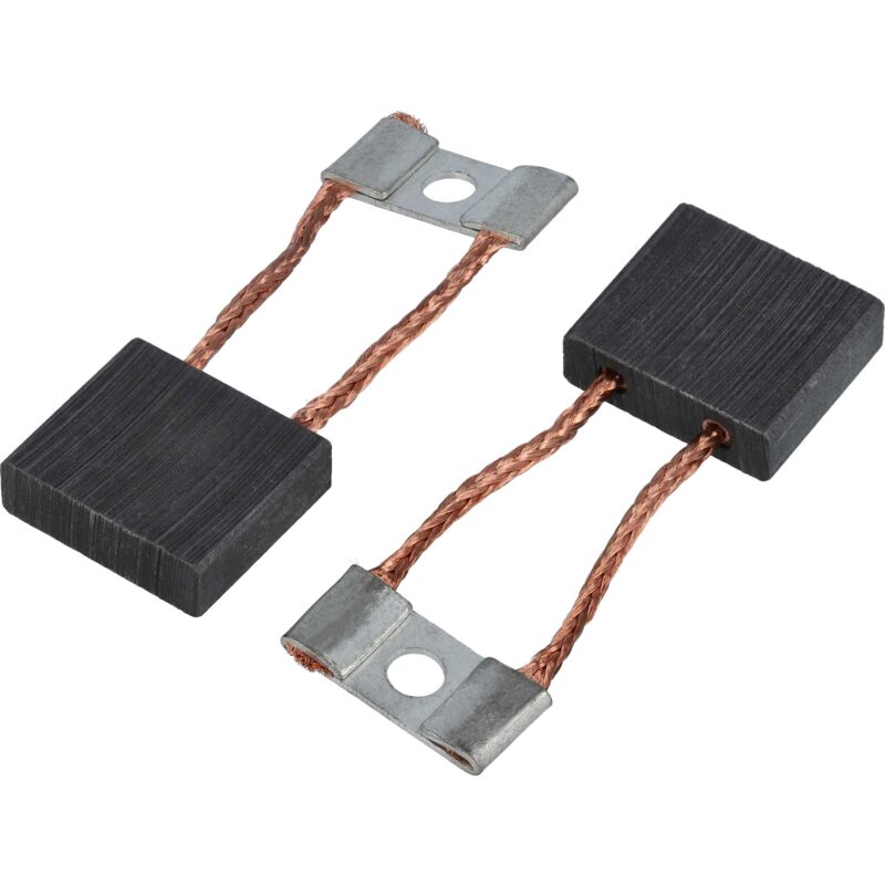 foto del prodotto vhbw 2x spazzola carbone 6,3 x 20 x 17mm compatibile con fortschritt gt124, t157, rs09 dinamo