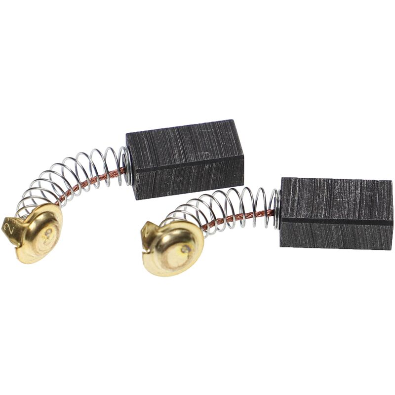 foto del prodotto vhbw 2x spazzola carbone 6,55 x 9 x 17 mm compatibile con hitachi dh22pb, g12sa2, g12sa3, cm5sb, dh24pb2, g10sd2 utensile elettrico