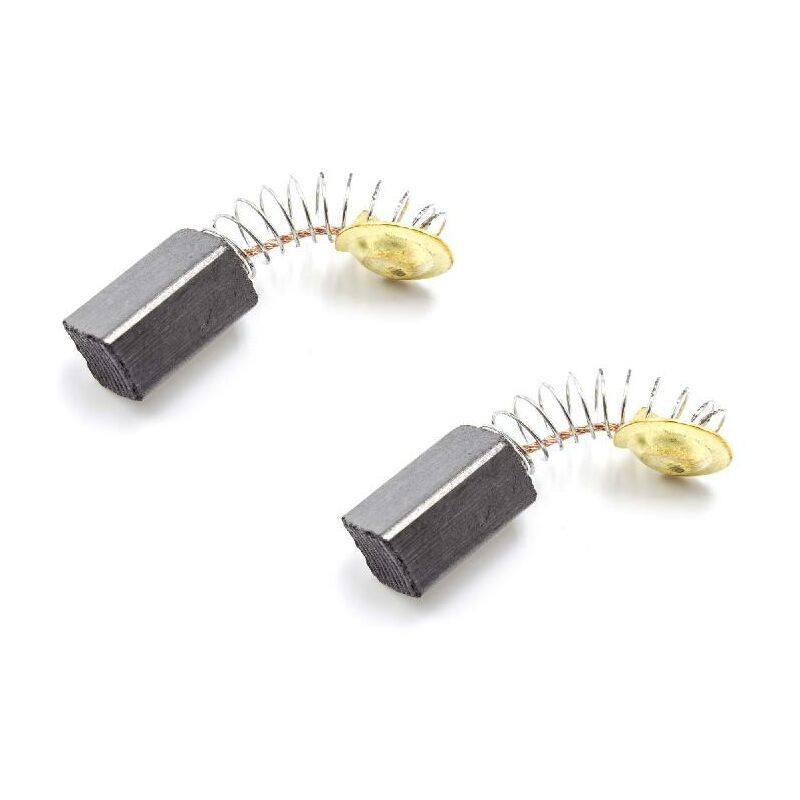 foto del prodotto vhbw 2x spazzola carbone 6,5x7,5x13mm compatibile con hitachi cb10va, ce16sa, ce16, cj60t, cj60, cj65, cj60v, cj65v, cj65si, cj65vb utensile