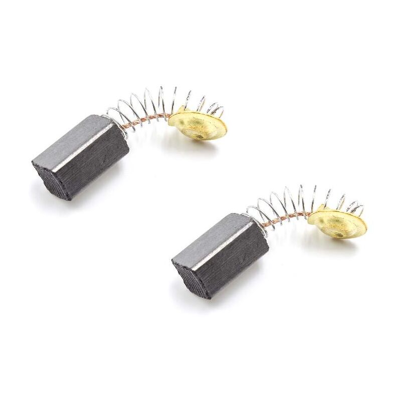 foto del prodotto vhbw 2x spazzola carbone 6,5x7,5x13mm compatibile con hitachi g10d1, dh22va, dh25pa, dh25v, dh25pb, fg12a2, fg10sa, fg12sb, fg12sa2 utensile