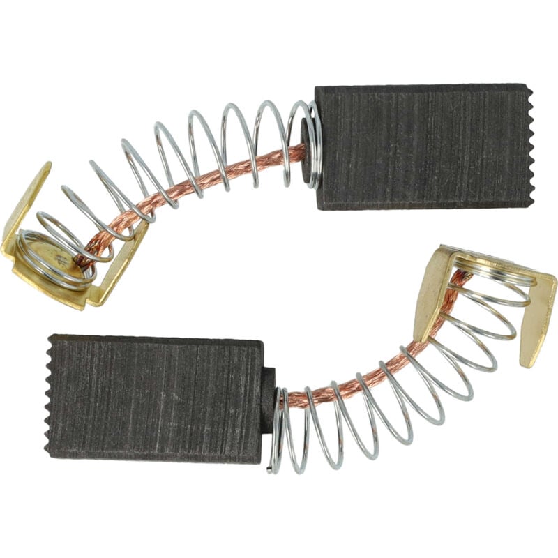 foto del prodotto vhbw 2x spazzola carbone 6 x 10 x 15 mm compatibile con matrix sms 1200 210 l, sms 1800 250 promo utensile elettrico, troncatrice, sega troncatrice