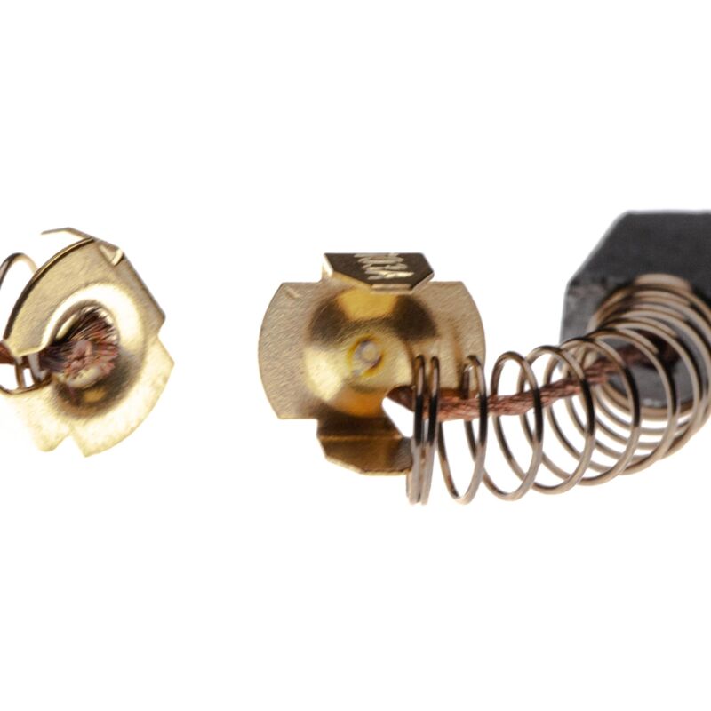 foto del prodotto vhbw 2x spazzola carbone 6 x 10 x 15mm compatibile con makita pc1100 utensile elettrico