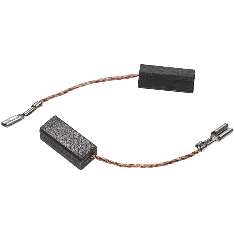 foto del prodotto vhbw 2x spazzola carbone 6 x 8 x 18 mm compatibile con black decker 5054la typ 1, bd425re typ 1, p8000, 5014 utensile elettrico
