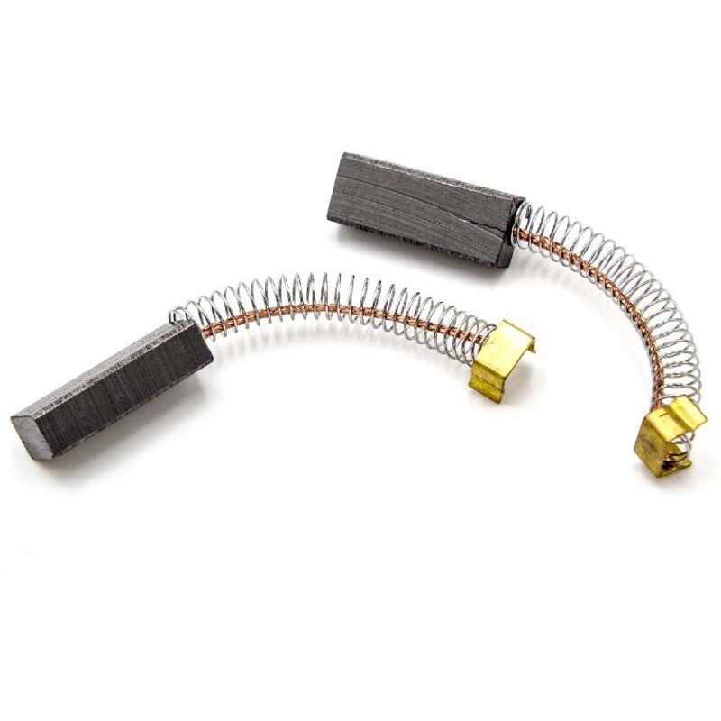 foto del prodotto vhbw 2x spazzola carbone 6x9x23mm sostituisce kirby 107189 per aspirapolvere molla
