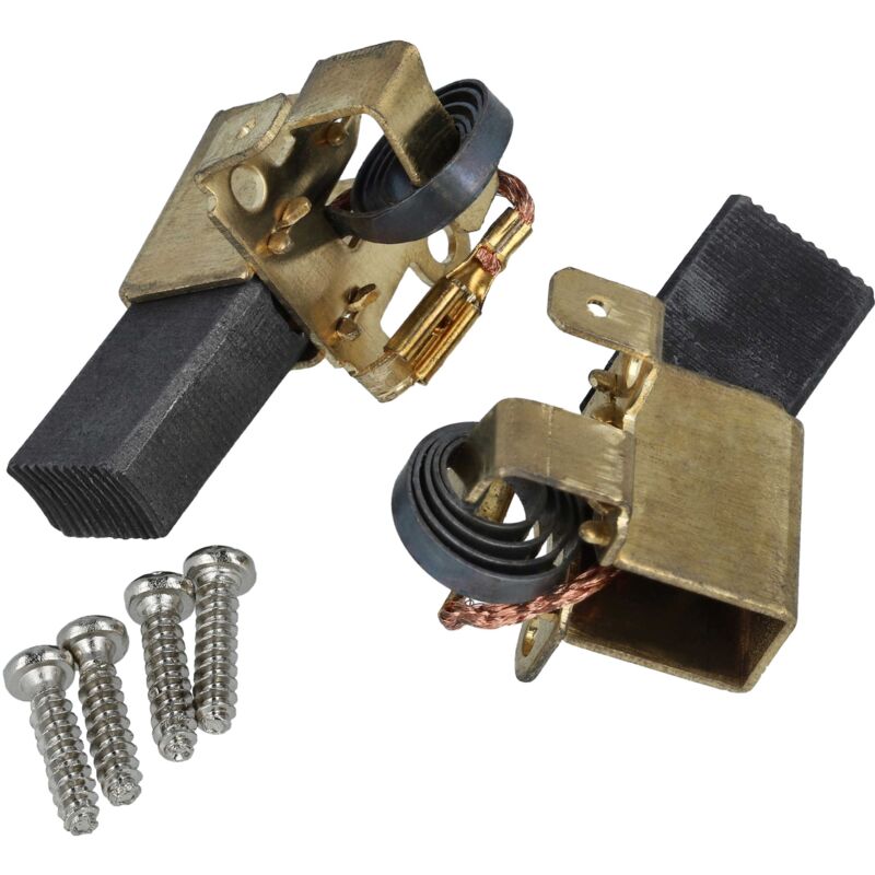 foto del prodotto vhbw 2x spazzola carbone 7 x 12 x 18mm compatibile con bosch 3 603 b6a 001, 3 603 b6c 701, pof 1400 ace, pof 1200 ae router