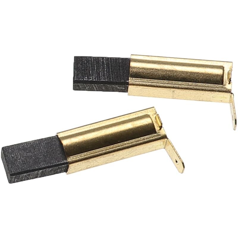 foto del prodotto vhbw 2x spazzola carbone 8 x 19 x 37 mm compatibile con collomix cx 10, cx 10 a, cx 100 hf, cx 20, cx 200 hf utensile elettrico