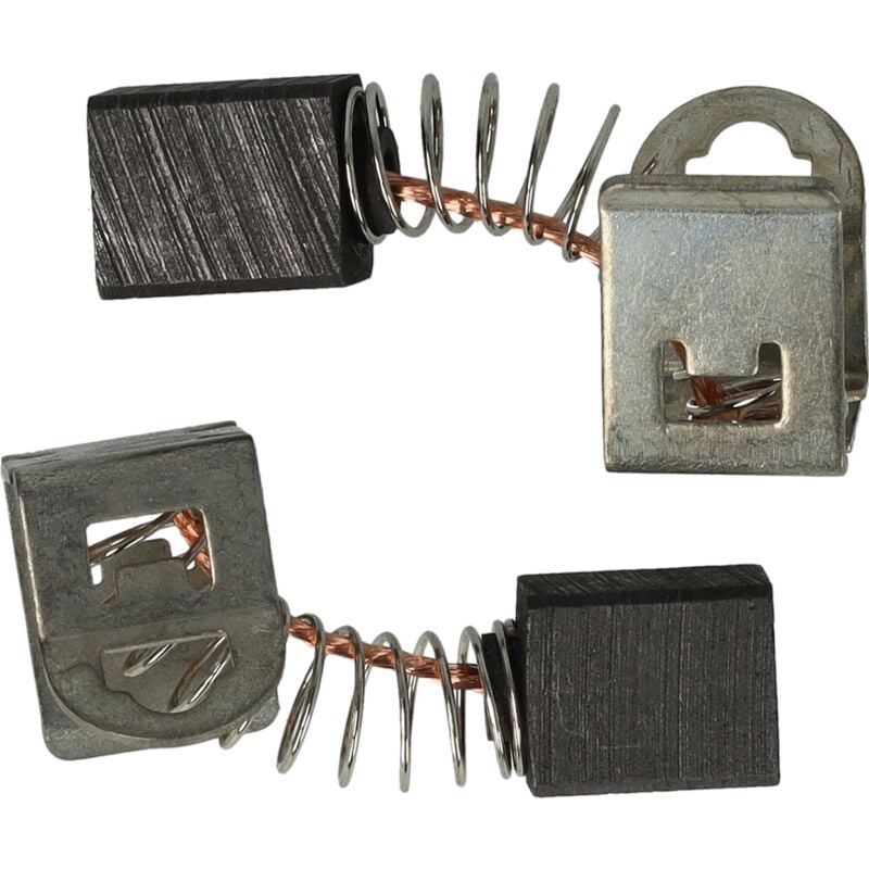 foto del prodotto vhbw 2x spazzola carbone 9 x 7,5 x 6 mm compatibile con bosch gsb 36 v li nr. 3 601 j13 100 trapano a batteria, trapano a percussione