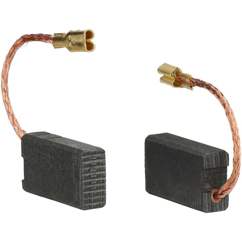 foto del prodotto vhbw 2x spazzola carbone compatibile con aeg sb2e.20 r, sb2e.20 ra, sb2e.20 rs, sb2e.22 r utensile elettrico spazzola motore, 17,5 x 10 x 5 mm