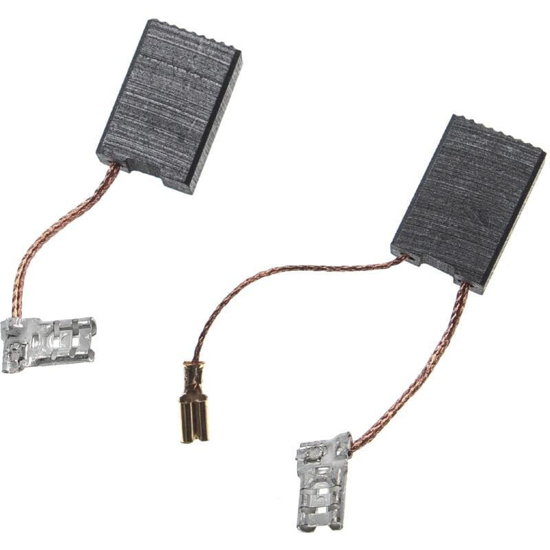 foto del prodotto vhbw 2x spazzola carbone compatibile con bosch 11206, 11208, 11209, 11209.1, 11214, 11214evs utensile elettrico spazzola motore, 18 x 12,5 x 6,5