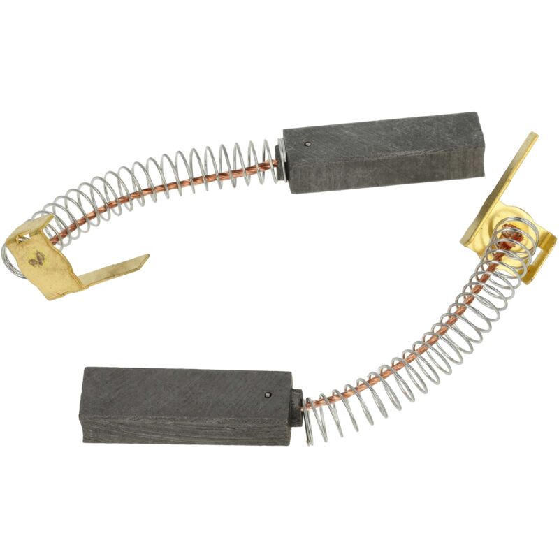 foto del prodotto vhbw 2x spazzola carbone compatibile con diversi aspirapolvere spazzola motore, 32,2 x 6,4 x 10 mm