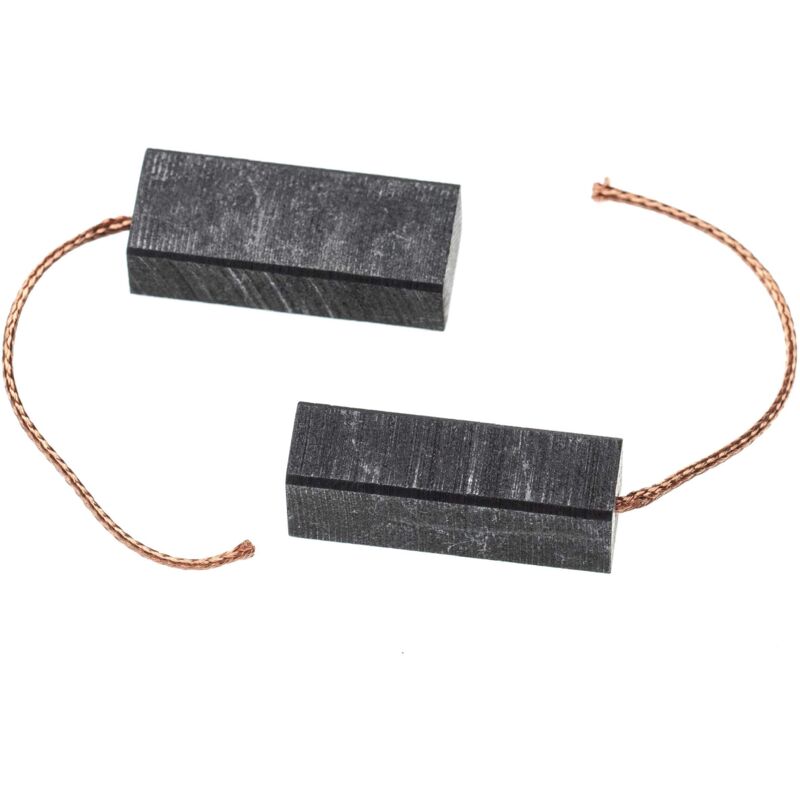 foto del prodotto vhbw 2x spazzola carbone compatibile con flymo xe47s tagliaerba spazzola motore, 27 x 11 x 8 mm