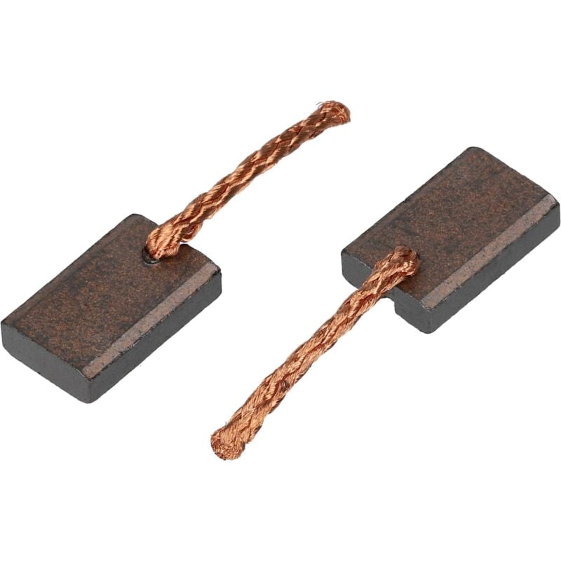 foto del prodotto vhbw 2x spazzola carbone compatibile con hilti 419991, 419996, 419997, 430817, 430911, 430912 utensile elettrico spazzola motore, 13 x 8,3 x 3 mm
