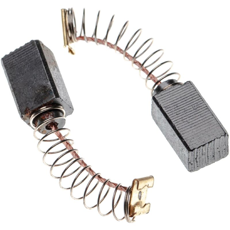 foto del prodotto vhbw 2x spazzola carbone compatibile con hitachi d13vb, d13vb2, d13vb3, d13vf, d13vg, d13vh utensile elettrico spazzola motore, 6,5 x 7,5 x 12 mm