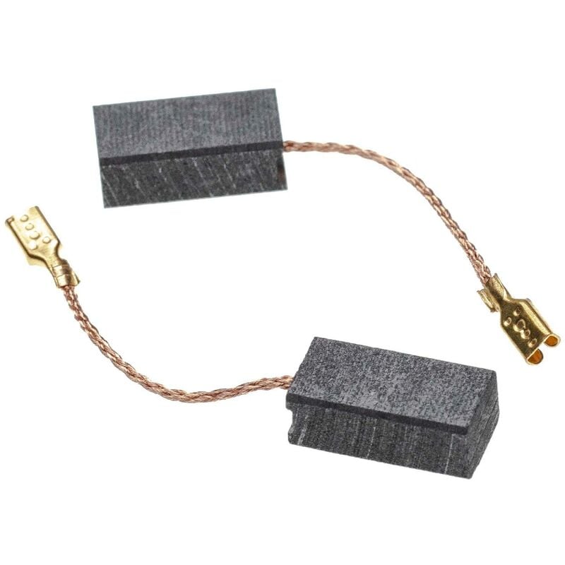 foto del prodotto vhbw 2x spazzola carbone compatibile con hitachi g13sp, g13va, g15va, gp 2s2 utensile elettrico spazzola motore, 17 x 9 x 6,5 mm