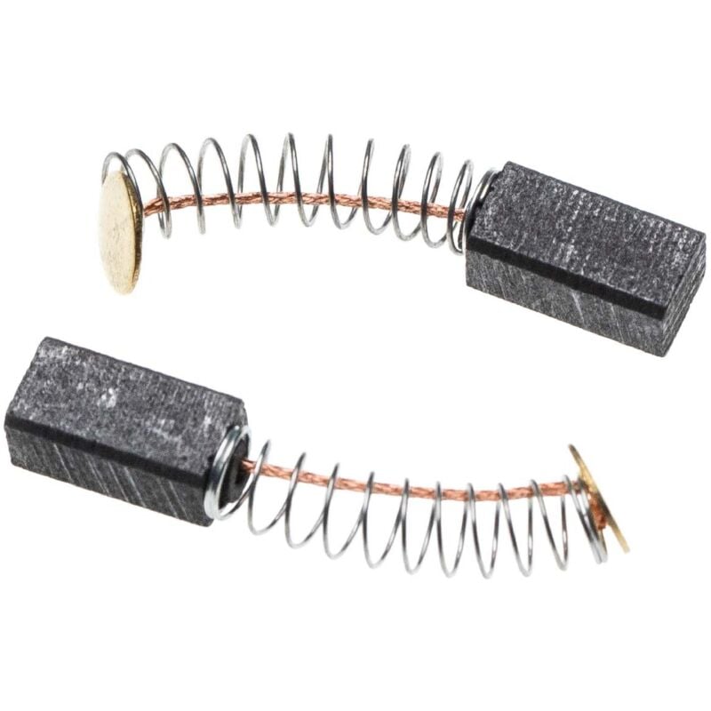 foto del prodotto vhbw 2x spazzola carbone compatibile con hitachi wh 12dm, wh 12dm2, wh 12dmp1, wh 12dmr, wh 12h utensile elettrico spazzola motore, 12 x 6 x 5 mm