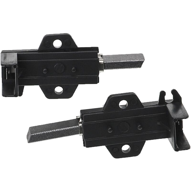 foto del prodotto vhbw 2x spazzola carbone compatibile con indesit wms1062mamis, wms1062mx, wms742m, wms742mx, wms862m, wms862m3rdv, wms862mamip lavatrice