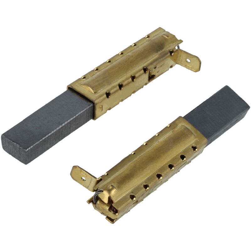 immagine 0 del prodotto vhbw 2x spazzola carbone compatibile con k rcher 1.085 131.0, 1.081 801.0, 1.085 801.0, 1.085 121.0 aspiratore industriale, aspiratore a umido secco