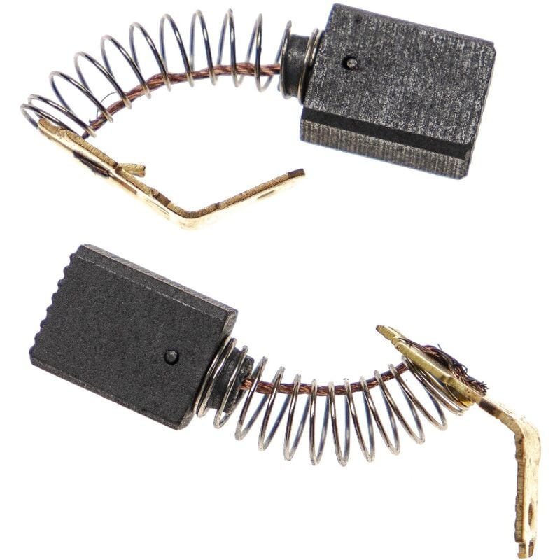 foto del prodotto vhbw 2x spazzola carbone compatibile con makita 6904vh, 6905h, 9504bh, hp1030, hp1300s utensile elettrico spazzola motore, 12,5 x 9 x 6 mm