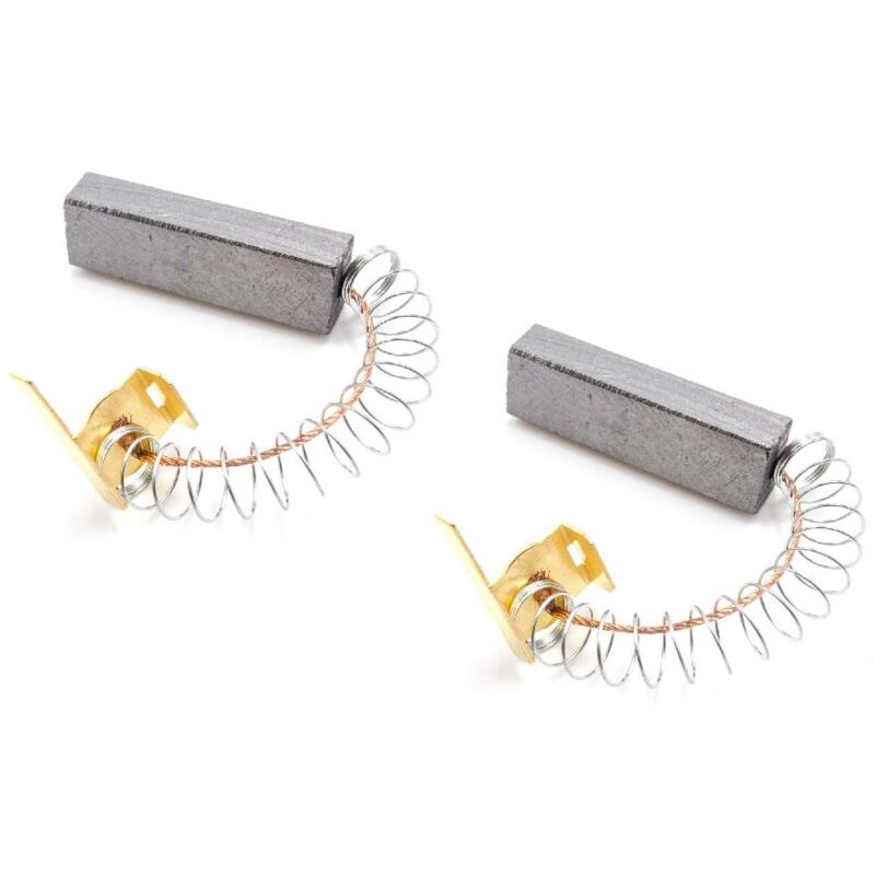 foto del prodotto vhbw 2x spazzola carbone compatibile con midea aspirapolvere aspirapolvere spazzola motore, 6,5x10x30 mm