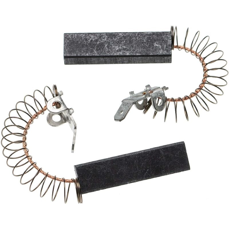 foto del prodotto vhbw - 2x spazzola carbone compatibile con miele we751 typwe751, wm3001c typws5405 gb lavatrice - spazzola motore, 37 x 10 x 6,3 mm