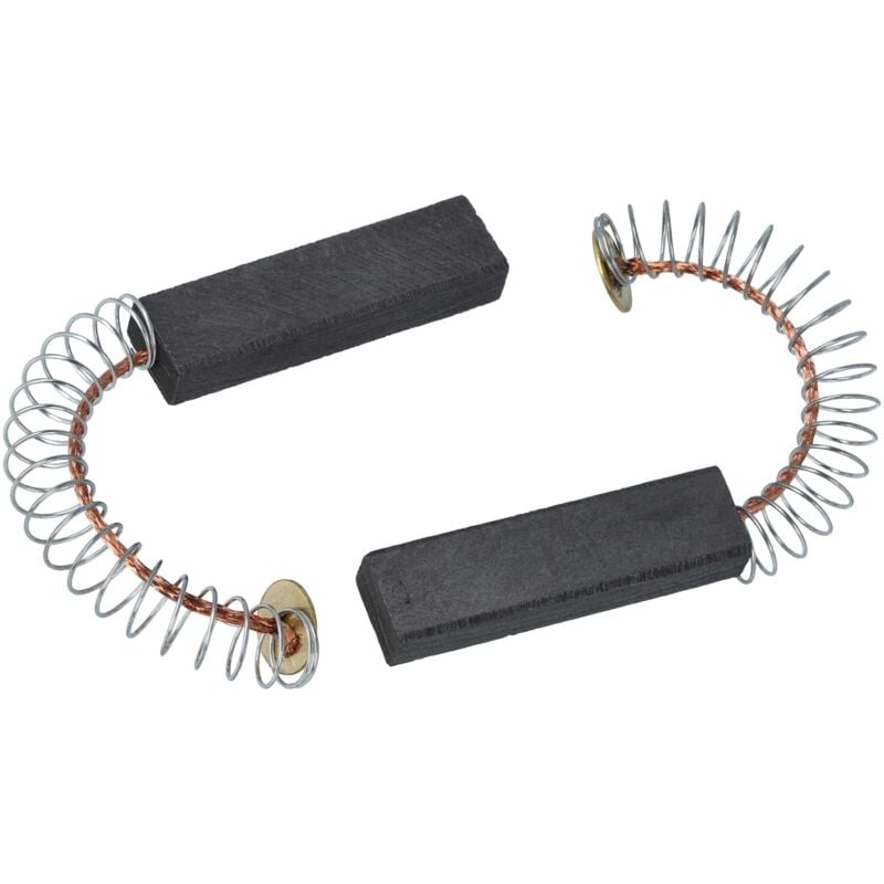 foto del prodotto vhbw 2x spazzola carbone compatibile con miele ws5407c typws5407c mx , ws5407c1 typws5407c1 mx , ws5407c1 typws5407c1 us lavatrice molla