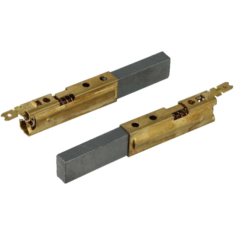 foto del prodotto vhbw 2x spazzola carbone compatibile con nilfisk alto attix 9 bis modell 2007 , attix 7, attix 6 aspiratore industriale, aspiratore a umido secco