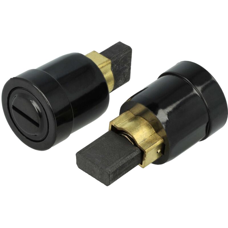foto del prodotto vhbw 2x spazzola carbone con base 6,3 x 14,2 x 15mm compatibile con rems 560023 r220, 560003 r220, puma ve sega a sciabola