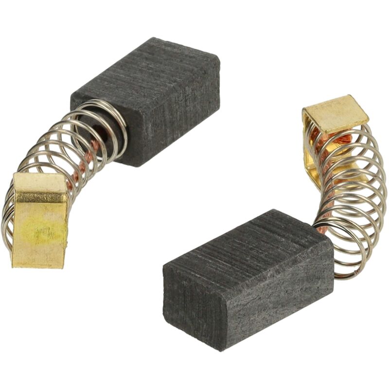 foto del prodotto vhbw 2x spazzola carbone sostituisce dremel 02 095, 2 615 296 770 per utensile elettrico spazzola motore, 14 x 8 x 6 mm