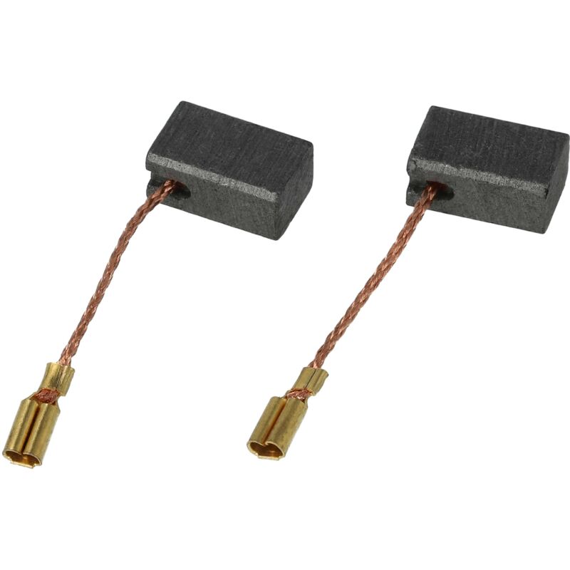foto del prodotto vhbw 2x spazzola di carbone per motore 12,9 x 6,2 x 7,9mm compatibile con black und decker 27703 type 2, 27742 type 1 utensile elettrico