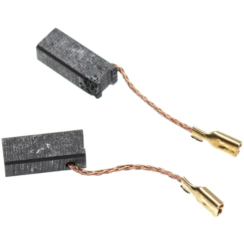 foto del prodotto vhbw 2x spazzola di carbone per motore 15,3 x 5 x 6,3mm compatibile con metabo h20 2s r l, sbe380s r l, sbe420 2s r l utensile elettrico