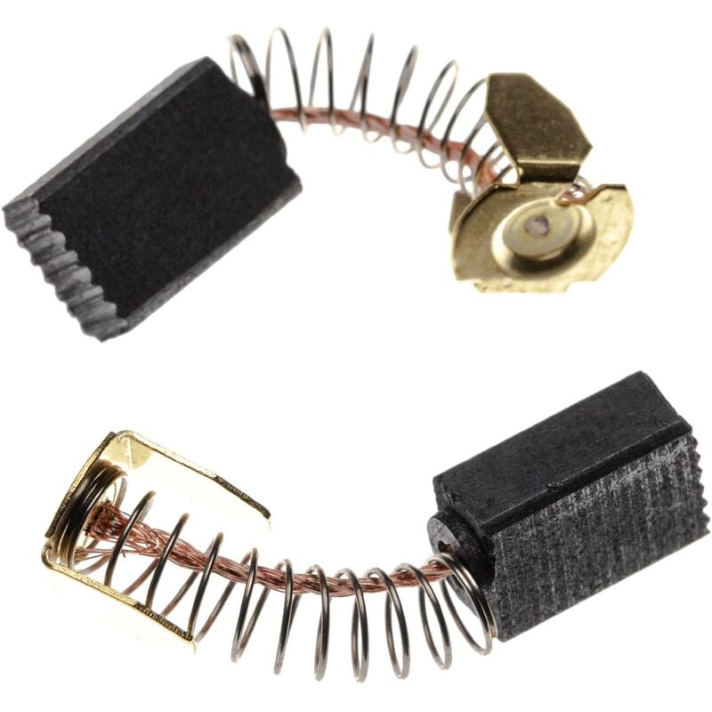 foto del prodotto vhbw 2x spazzola di carbone per motore 5 x 8 x 11,8mm compatibile con makita jv2000 utensile elettrico