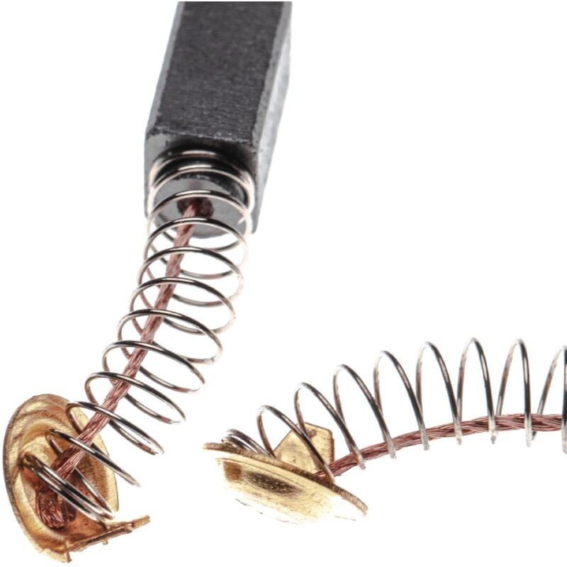 foto del prodotto vhbw 2x spazzola di carbone per motore 6,5 x 7,5 x 12,5mm compatibile con hitachi ce16, ce16sa, cj60, cj60t, cj60v, cl10sa, cn16 utensile elettrico
