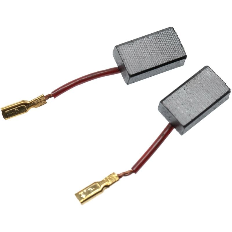 foto del prodotto vhbw 2x spazzola di carbone per motore 6 x 10 x 17mm compatibile con hilti dag 125 s, dag 125 se, dcg 125 s, dcg 500 s utensile elettrico