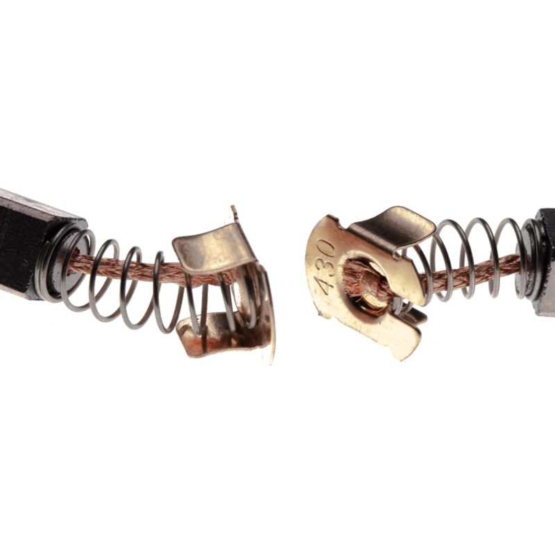 foto del prodotto vhbw 2x spazzola di carbone per motore 7 x 7,3 x 11mm compatibile con makita 4331dwd, 4333dwd, 6207dwde, 6213dwae, 6216dwfe utensile elettrico
