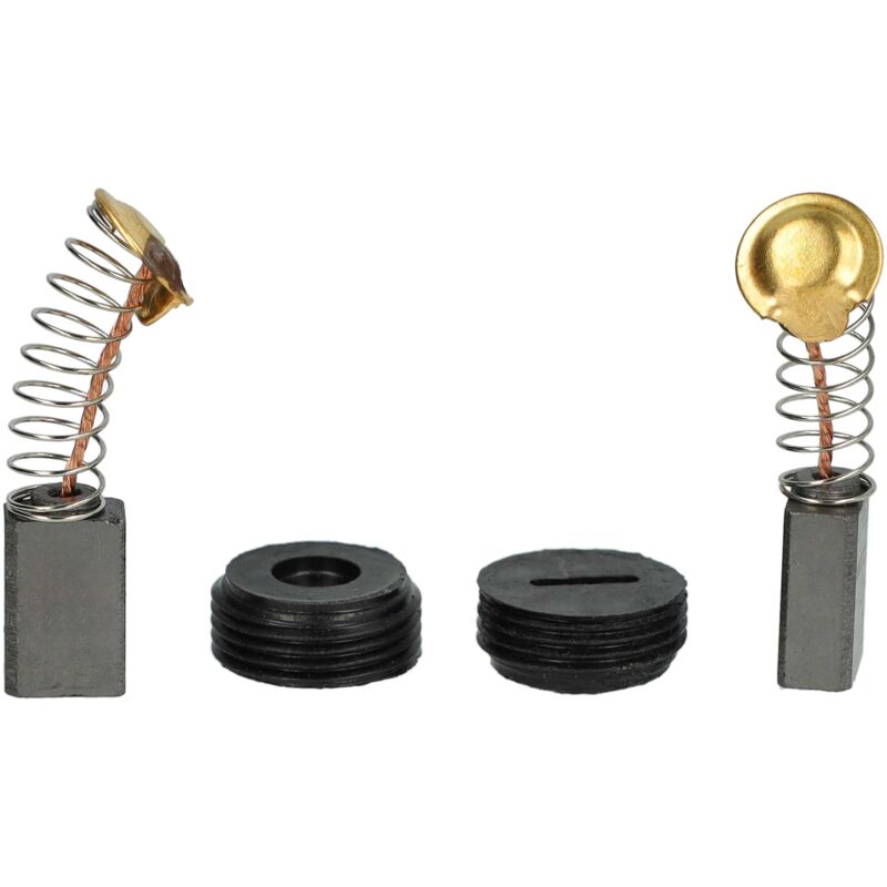 foto del prodotto vhbw 2x spazzola in carbone 12,2 x 7,9 x 4,9mm compatibile con menzer 2015 lhs 225 vario smerigliatrice molla