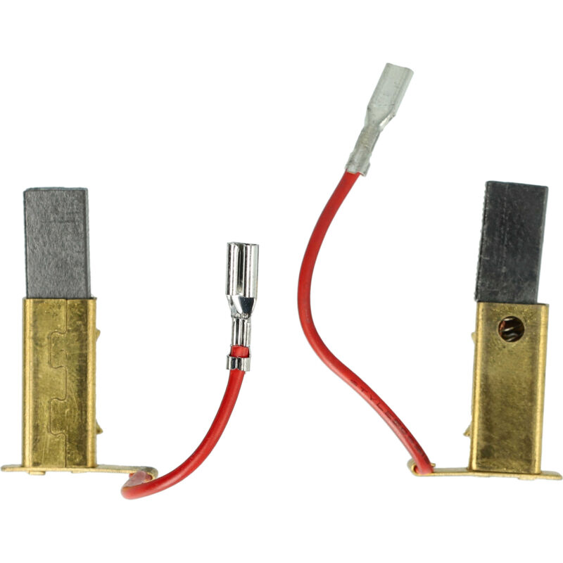 foto del prodotto vhbw 2x spazzola in carbone 15,3 x 7,9 x 4,9mm compatibile con stihl he 550, he 615, he 500, he 515, hse 42, he 810, he 815, he 715, he 805