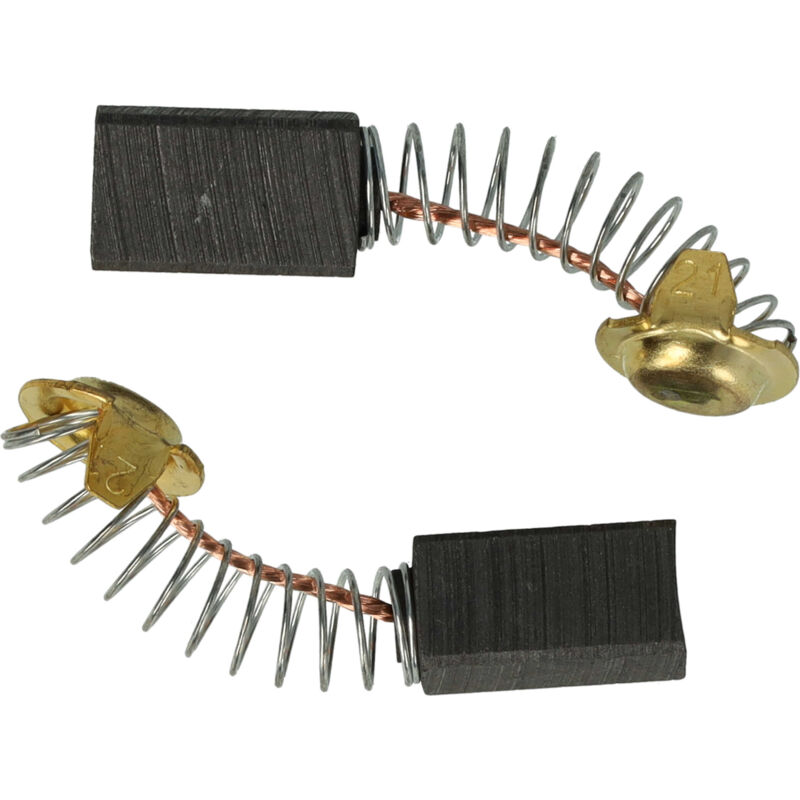 foto del prodotto vhbw 2x spazzola in carbone 15 x 7,5 x 6,5mm compatibile con einhell bbh 850, bbh 850 a 41, bh 850 1, bh 850 proviel, ypl 850 scalpellatore