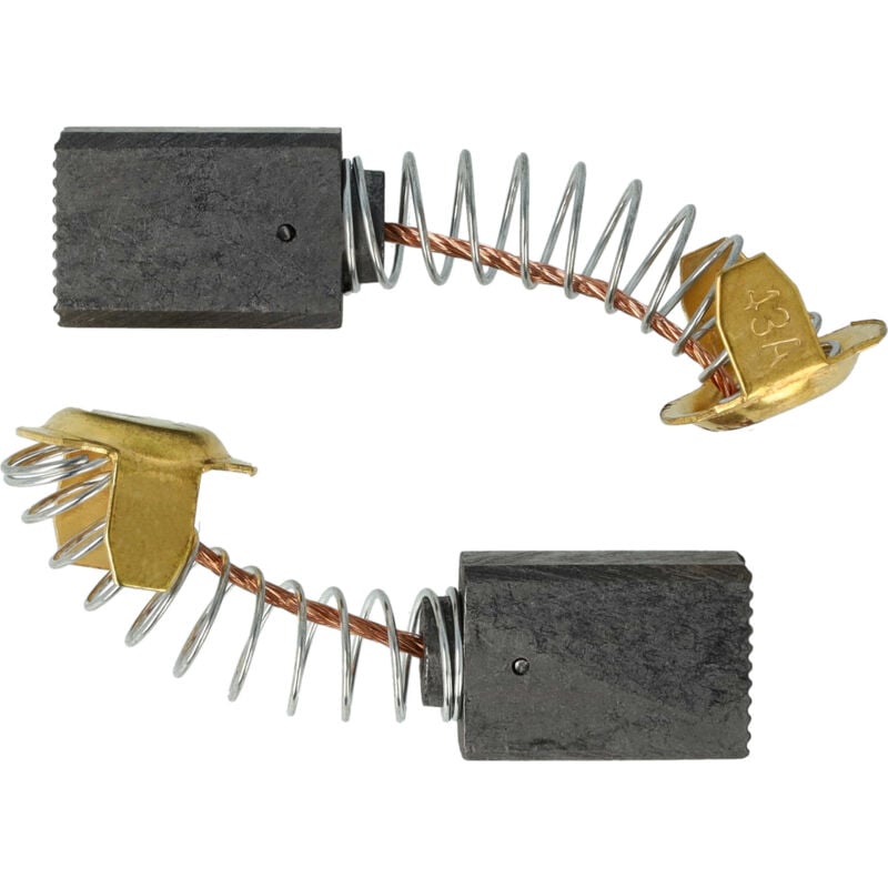 foto del prodotto vhbw 2x spazzola in carbone 16 x 11 x 7mm compatibile con ergomix 1300, 1000 smerigliatrice