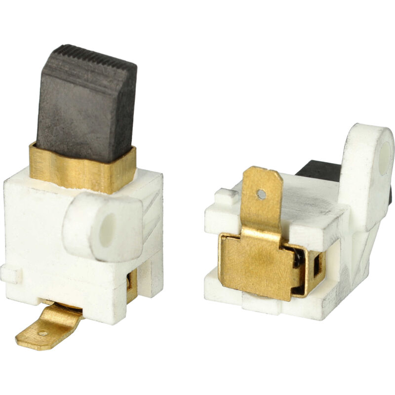 foto del prodotto vhbw 2x spazzola in carbone 17,5 x 12,9 x 6,9mm compatibile con stihl e220c, mse 220, mse 220c, e20c, e 20, e 220 motosega