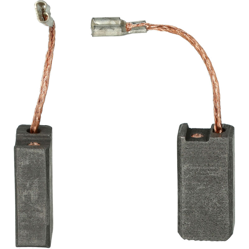 foto del prodotto vhbw 2x spazzola in carbone 20 x 10 x 6,1mm sostituisce ulfatec 11515 per scalpellatore, utensile elettrico
