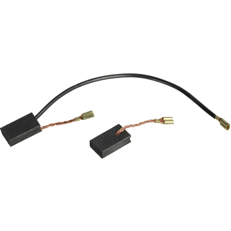 foto del prodotto vhbw 2x spazzola in carbone 4,9 x 9,9 x 17,2mm compatibile con bosch gws 14 125 c 0 601 384 632, 0 601 384 637, 0 601 384 603 smerigliatrice