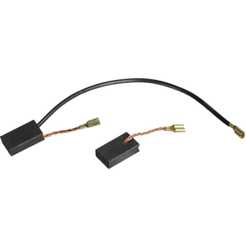 foto del prodotto vhbw 2x spazzola in carbone 4,9 x 9,9 x 17,2mm compatibile con bosch gws 14 150 c 0 601 386 948 smerigliatrice