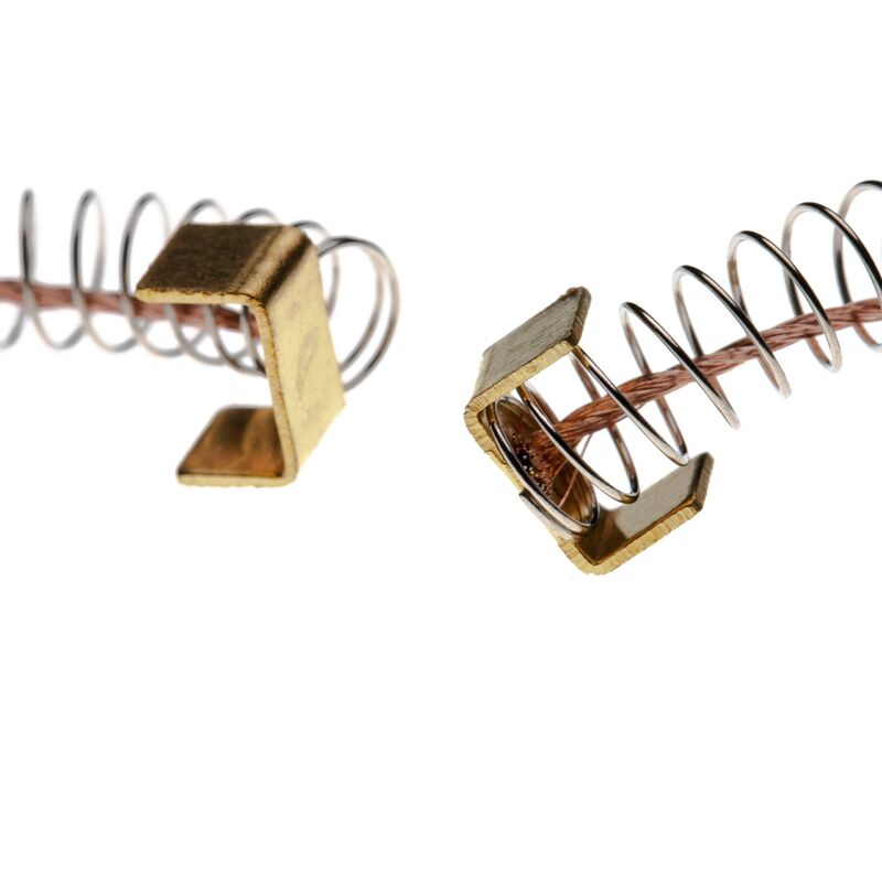 foto del prodotto vhbw 2x spazzola in carbone 5 x 8 x 12,5mm sostituisce makita 181021 2, cb 10 per utensile elettrico molla