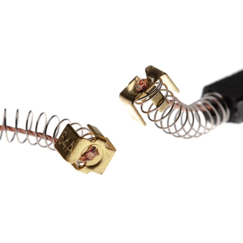 foto del prodotto vhbw 2x spazzola in carbone 5 x 8 x 12mm compatibile con makita 6701b, 4112hs, 8416, uh6300, uh4500, jr3000vt, jr3000v utensile elettrico molla