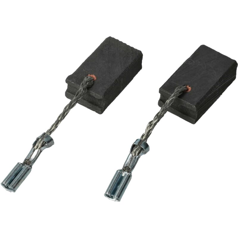 foto del prodotto vhbw 2x spazzola in carbone 6 x 10 x 17mm compatibile con bosch gws 18 125 pl inox 3 601 ga4 100 utensile elettrico